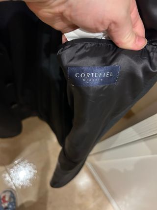 Traje de fiesta negro