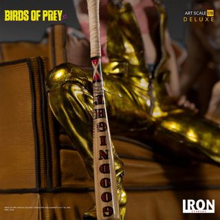 Estatua Harley Quinn & Hyena 1/10 Deluxe