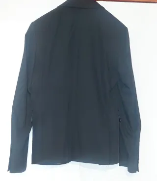 Traje Negro Caballero slim fit  de Zara