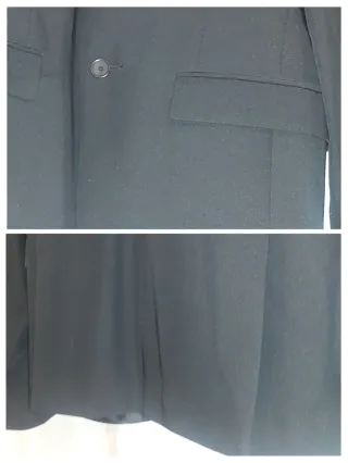 Traje Negro Caballero slim fit  de Zara