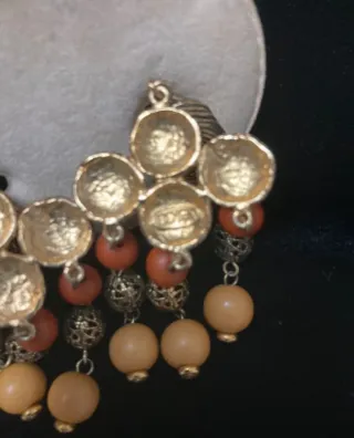 Pendientes vintage Largos alta bisuteria DOIRA.