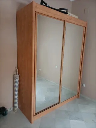 Armario puertas correderas con espejos