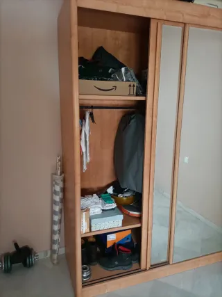 Armario puertas correderas con espejos