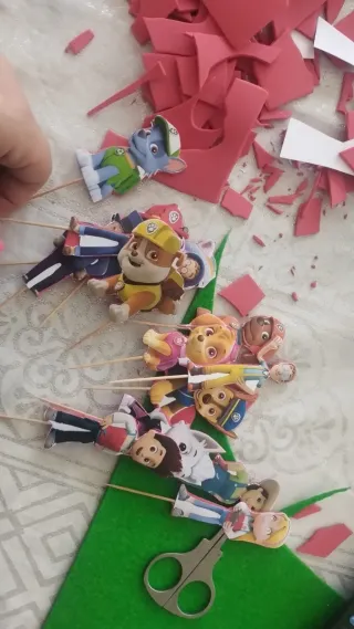 Torta finta Paw Patrol 4 anni