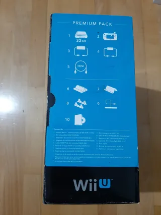 PRECINTADO Nintendo Wii U Premium Pack 32GB Negro