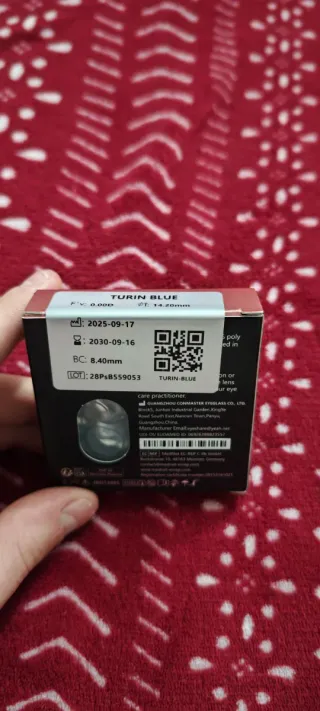 Lentillas de color TURIN BLUE