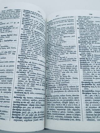 Diccionario español-griego