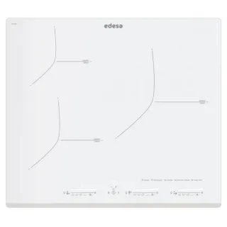 Placa de inducción blanca Edesa