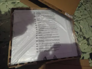 Placa de inducción blanca Edesa