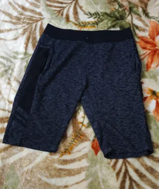 Pantalón chándal corto negro de Hombre