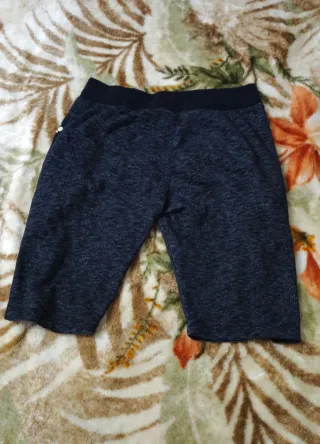 Pantalón chándal corto negro de Hombre