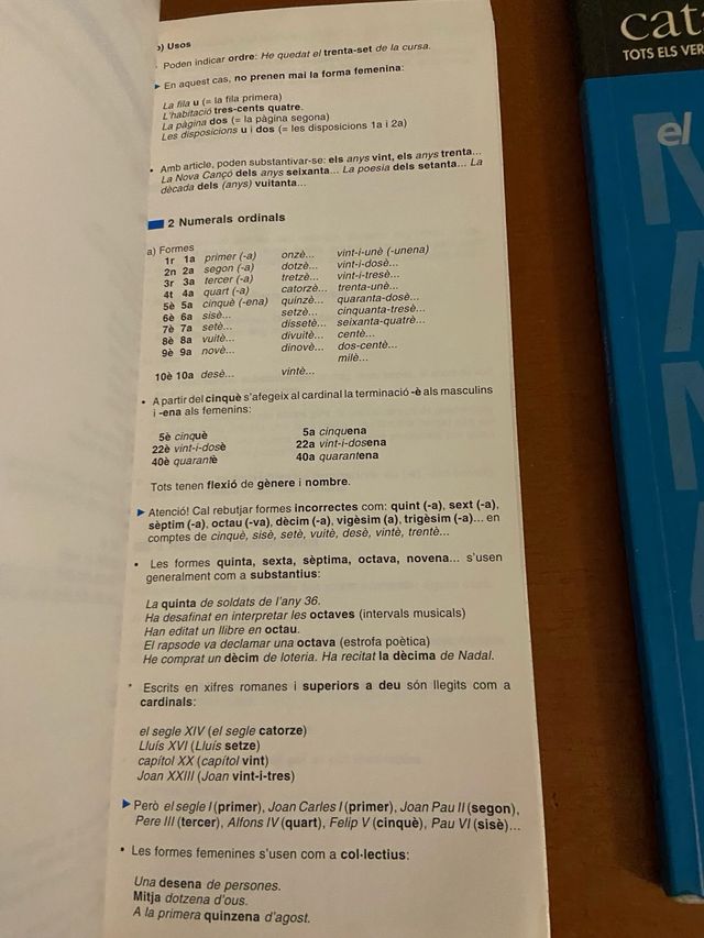 Lote 4 Libros Manual Castellnou Catalán