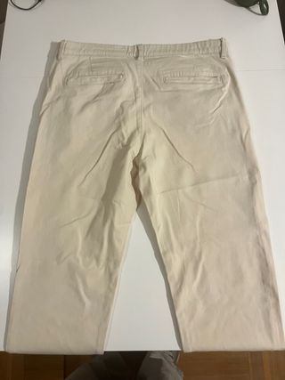 Pantalón Chino Lefties Beige Talla 42