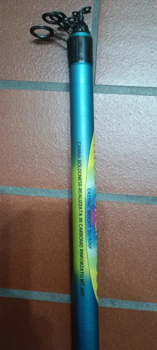 Canna da pesca telescopica blu Olimpus Mediterrane