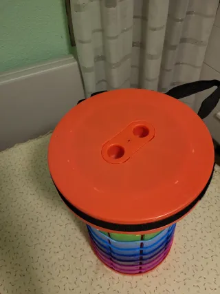 Taburete Plegable Portátil Arcoíris