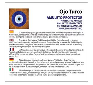 AMULETO OJO TURCO pequeño Nazar Boncuk!A ESTRENAR!