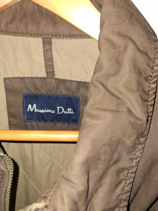 Chaqueta Massimo Dutti verde oliva