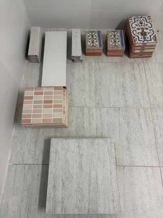 LOTE DE LOZAS VARIADAS