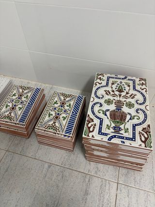 LOTE DE LOZAS VARIADAS