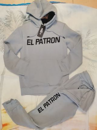 Chándal EL PATRON Gris la talla : S.M.L.XL.XXL