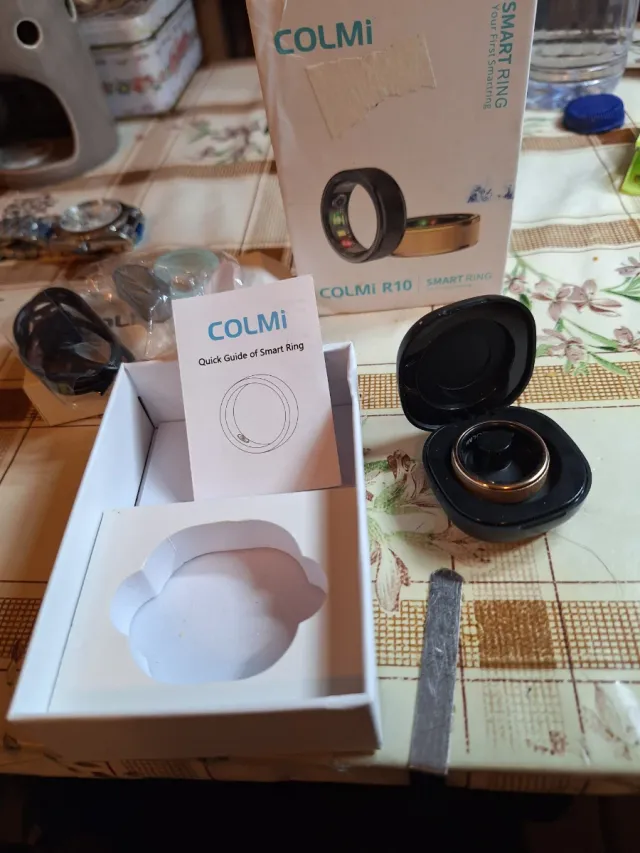 Anillo Inteligente Colmi Dorado Talla 11