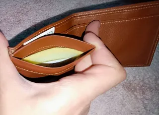 Cartera de cuero ARCHIBEL para hombre