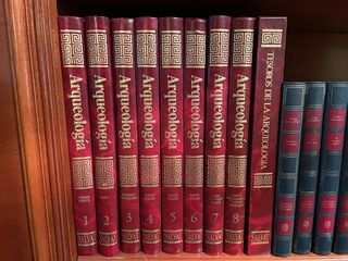 Colección libros tesoros de la arqueología Salvat
