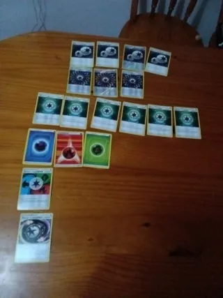 18 Cartas de Energía Pokémon