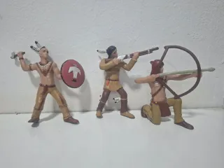 Figuras PVC Indios Americanos