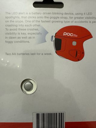 Pocito LED Alert per casco da sci