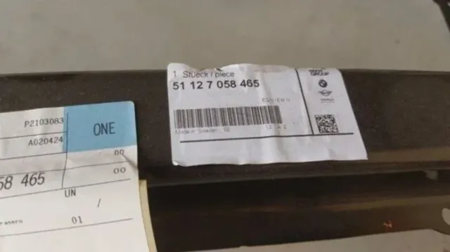 soporte de paragolpes trasero BMW E87 original