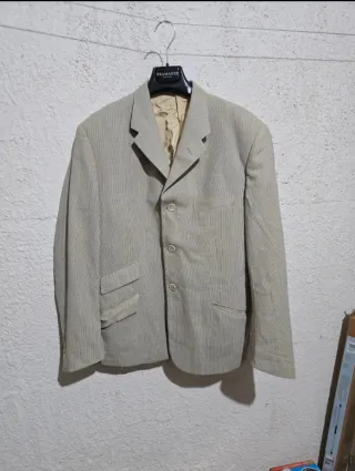 Giacca Corneliani Beige Uomo Sartoriale