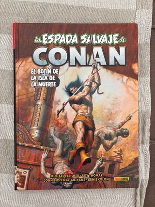 al espada salvaje de Conan: el botín de la isla de