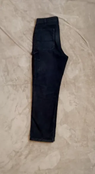 Pantalones de vaquero negro hombre talla 38=M