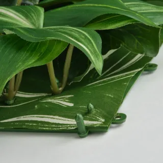 Painéis de parede verdes e roxos Fejka