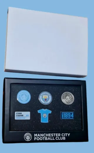 Set Pins Oficiales Manchester City