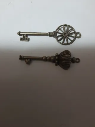 Set 14 Chiavi Antiche Bronzo