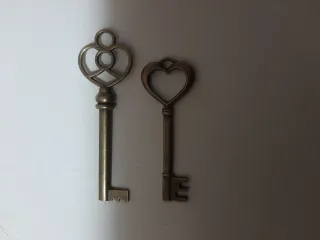 Set 14 Chiavi Antiche Bronzo