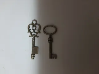 Set 14 Chiavi Antiche Bronzo