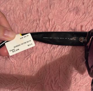 Gafas de sol Chanel negras