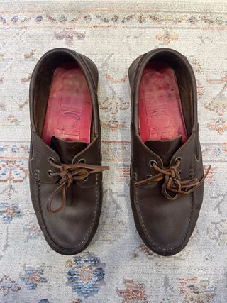 Zapatos náuticos Carolina Herrera marrones