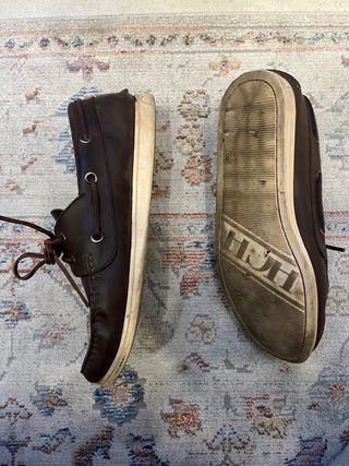 Zapatos náuticos Carolina Herrera marrones