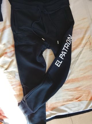 Chándal EL PATRON azul  la talla:S.M.L.XL.XXL