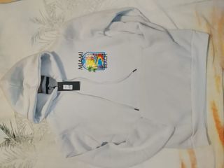 Sudadera gris Miami Beach la talla:L.XL.XXL