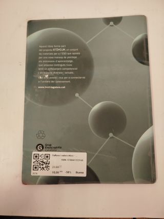 Cultura i valors ètics 3ºESO - Atòmium - 9788441223165 -
