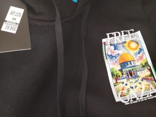 Sudadera Free Gaza  la talla:S.M.XL.XXL