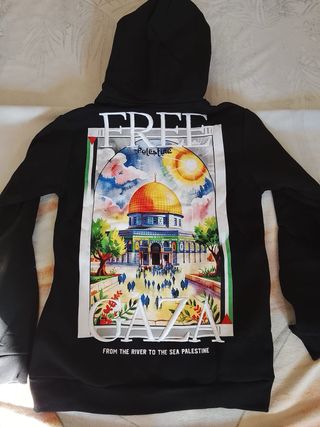 Sudadera Free Gaza  la talla:S.M.XL.XXL