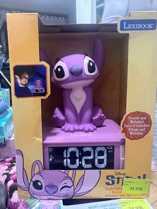 Lilo & Stitch Nightlight & Alarm Clock