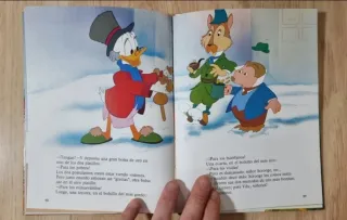 Clásico cuento Disney,La Navidad de Mickey.GAVIOTA