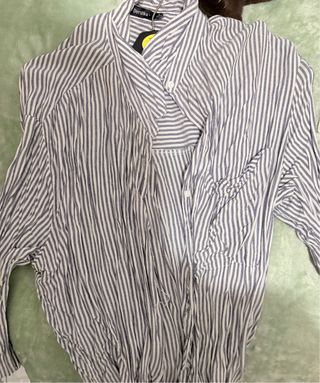 Camisa Bershka rayas oversize